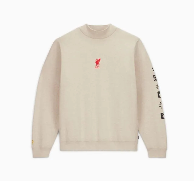 Converse Converse x LFC Mock Neck Sweater - Beige