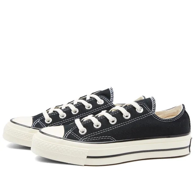 Converse CHUCK 70 OX AMAZON GREEN/BLACK/EGRET - Black, White