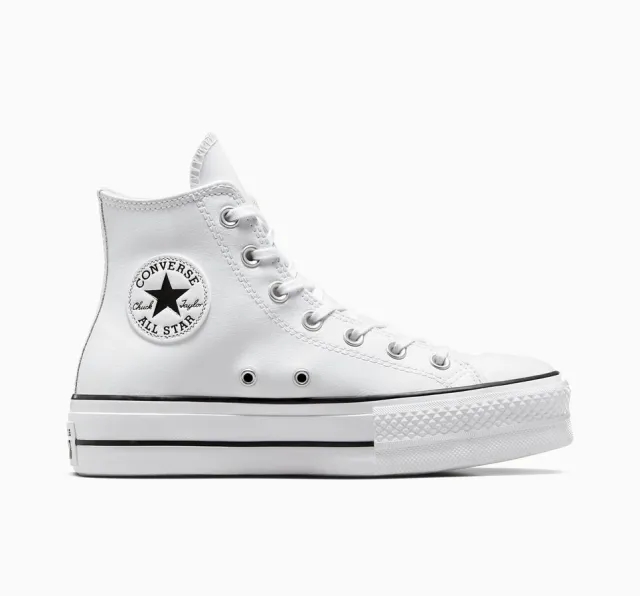 Converse Chuck Taylor All Star Platform Leather Trainers