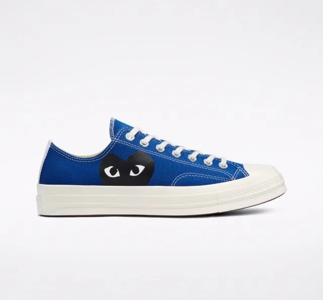 Sneakers Converse X Comme Des Garçons Play Chuck 70 Blue Quartz/ Egret Eur 45