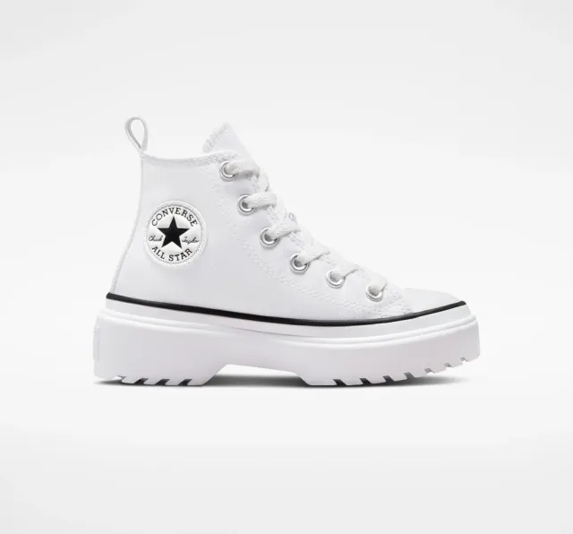 Converse Chuck Taylor All Star Lugged Lift Platform Canvas - White, Black