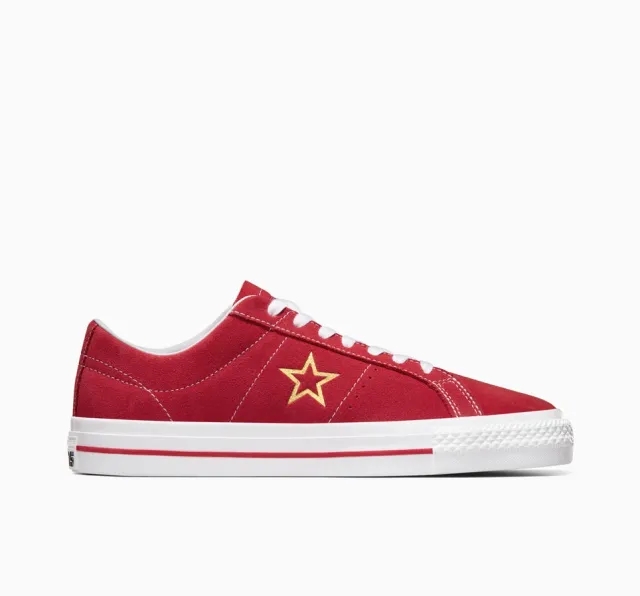Converse One Star Pro Suede - Red