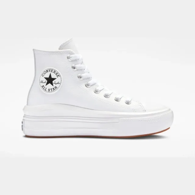 Converse all star move hi trainers in white