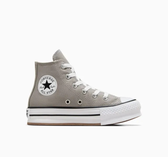 Converse Infant Chuck Taylor All Star Hi Lift Trainer - Grey - Size 13 - Grey