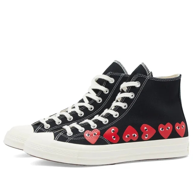 Converse Converse x Comme des Garçons PLAY Chuck 70 Multi Heart - Black