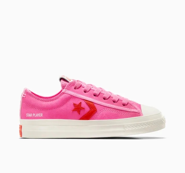 Converse Womens Star Player 76 Trainer - Pink - Size 5 - Pink