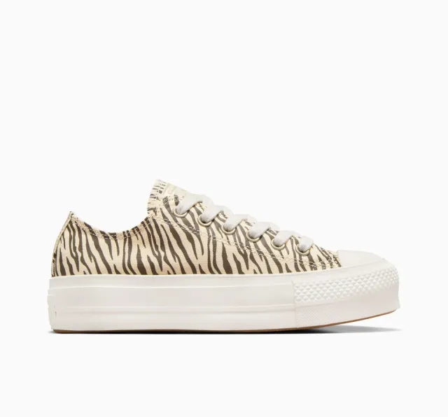 Converse Chuck Taylor All Star Lift Zebra Print - Brown