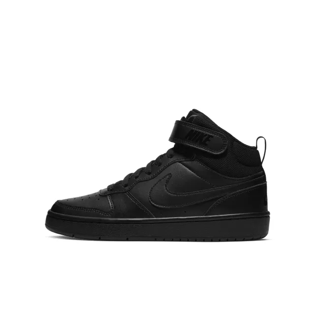 Nike Court Borough Mid 2 Older Kids' Shoes - Black