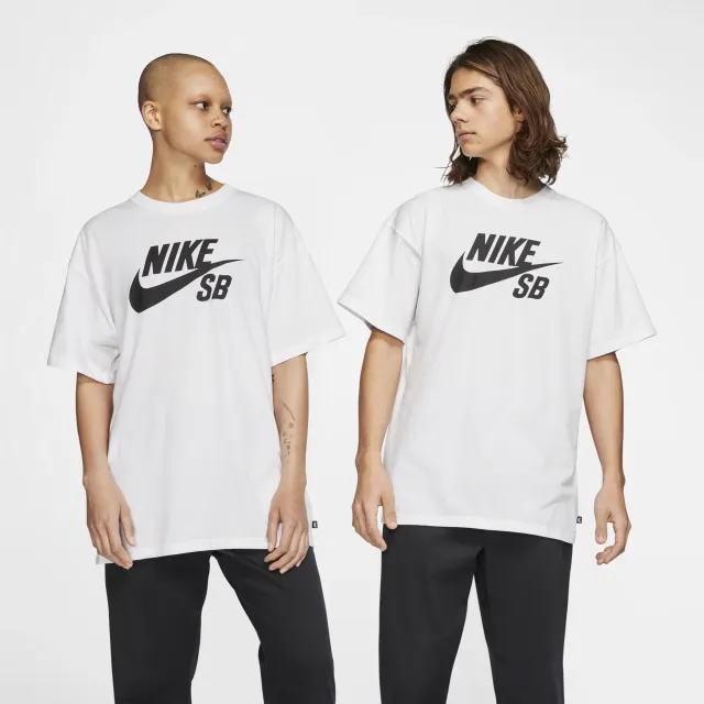 Nike Sb Logo T-Shirt In White