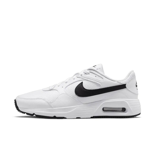 Nike air max sc trainers in white & black