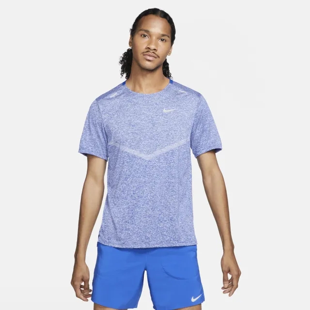Nike Dri-Fit Rise 365 Running Shirt Men - Blue