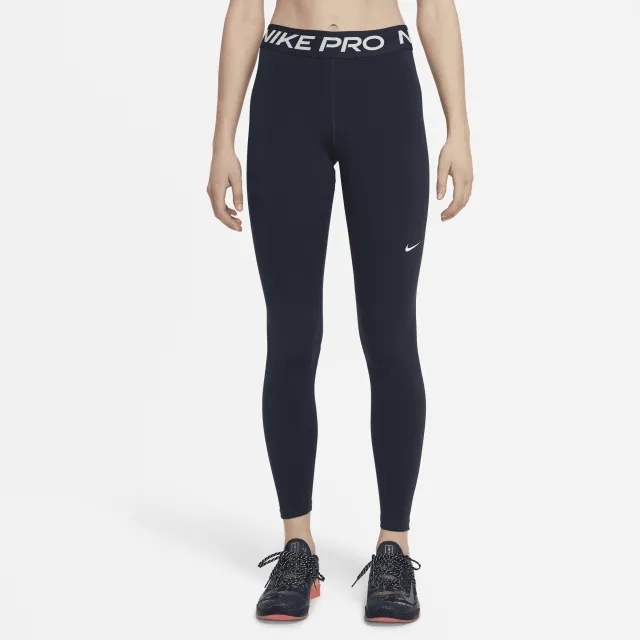 Nike Pro 365 Tight Women - Dark Blue, White