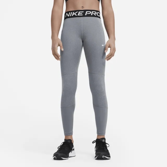 Nike Girls Pro Legging - Grey - Size XL/G - Grey