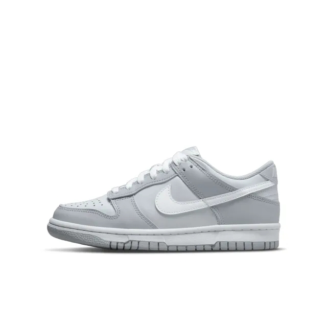 Nike grey dunk low Youth trainers