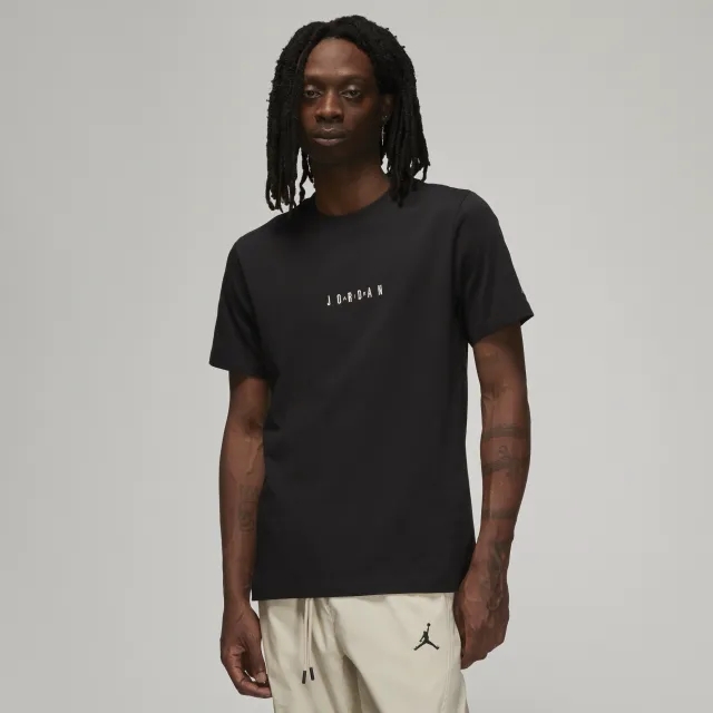 Nike Jordan T-Shirt Jordan Air Men's T-Shirt Black/ Sail/ Sail L