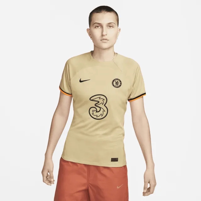 Nike Chelsea 22 23 Womens Dri Fit SS Third Shirt