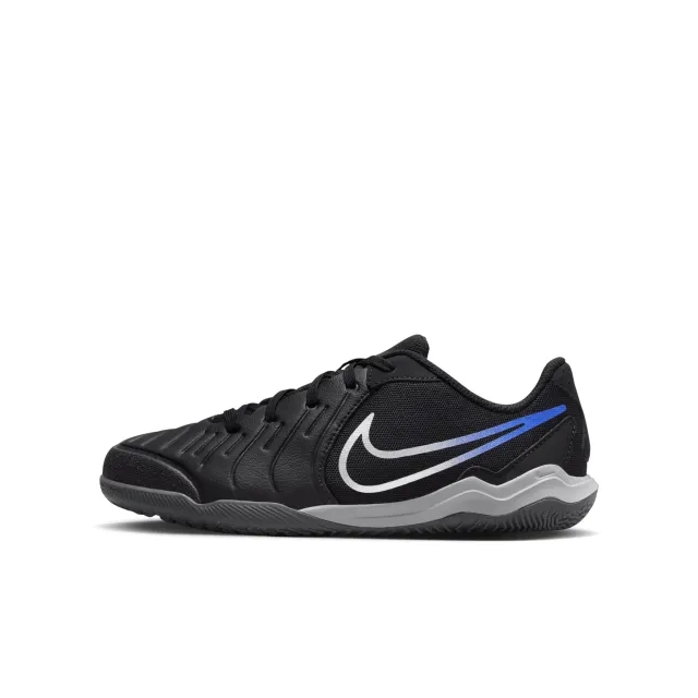 Nike Tiempo Legend 10 Academy Ic Shadow - Black/Chrome/Hyper Royal Kids - ['Black']