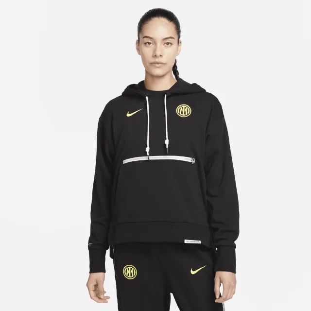 Inter Milan Nike Fleece Hoodie - Black - Womens