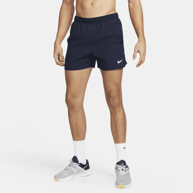 Nike Challenger Men's Dri-FIT 13cm (approx.) Brief-lined Running Shorts - Blue - Polyester