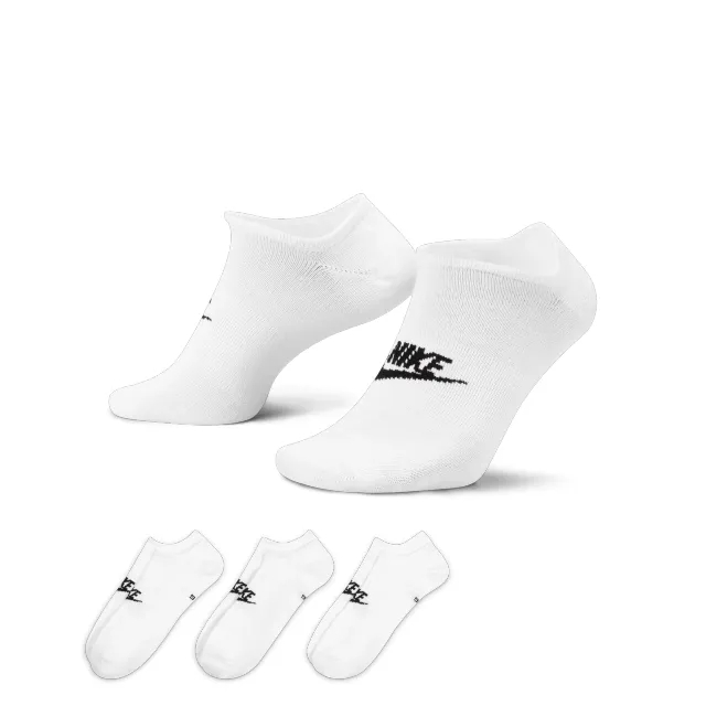 Nike Socks Nsw Everyday Essential No-Show 3-Pack - ['White']