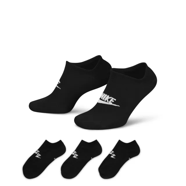 Nike Socks Nsw Everyday Essential No-Show 3-Pack - ['Black']
