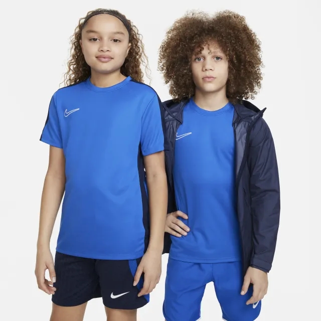 Nike Dri-FIT Academy Kids' Football Top - Blue - Polyester