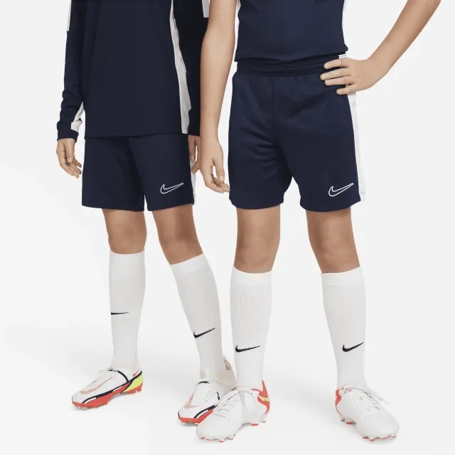 Nike Dri-FIT Academy Kids' Football Shorts - Blue - Recycled Polyester