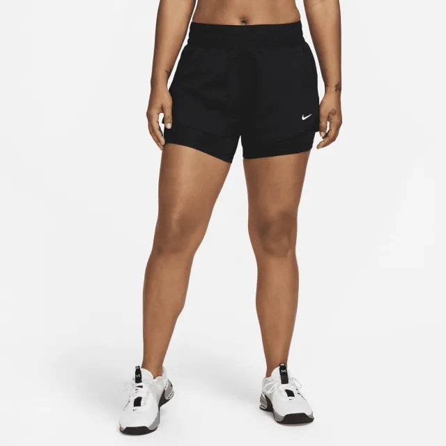 Nike Dri-FIT One Mid-Rise 3 Inch 2-in-1 Women's Shorts - SU24