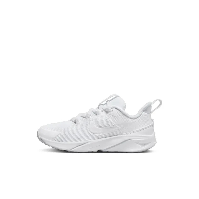 Nike Star Runner 4 Younger Kids' Shoes - White - Recycled Content Minimum