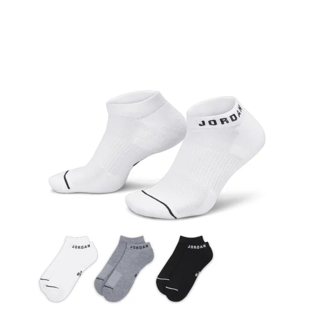 Nike Jordan Jordan Everyday No-Show Socks (3 Pairs) - Multi-Colour