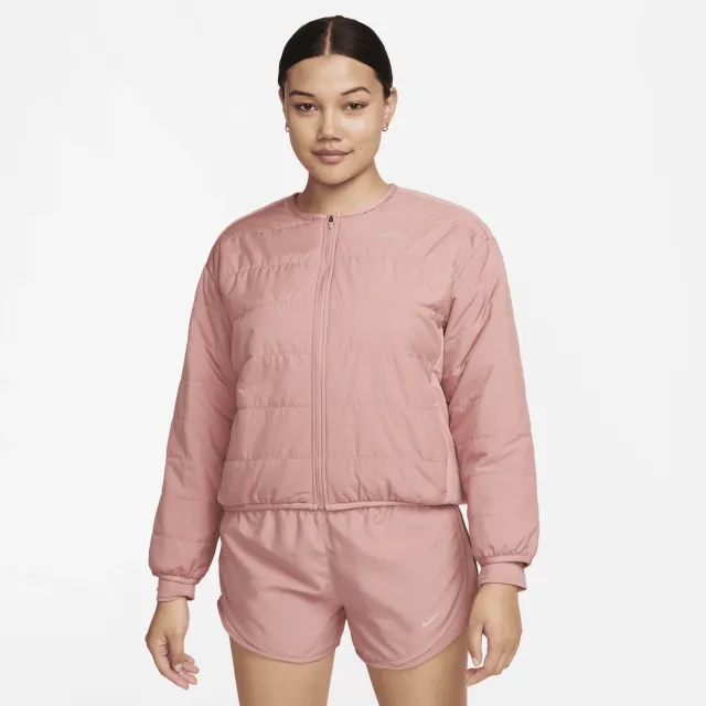 Nike Therma-FIT Swift Women's Running Jacket - Pink - Recycled Polyester/75% Recycled Polyester Minimum