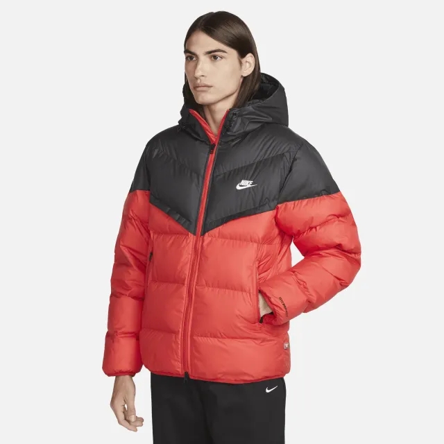 Nike Windrunner PrimaLoft® Men's Storm-FIT Hooded Puffer Jacket - Black - Recycled Polyester Minimum