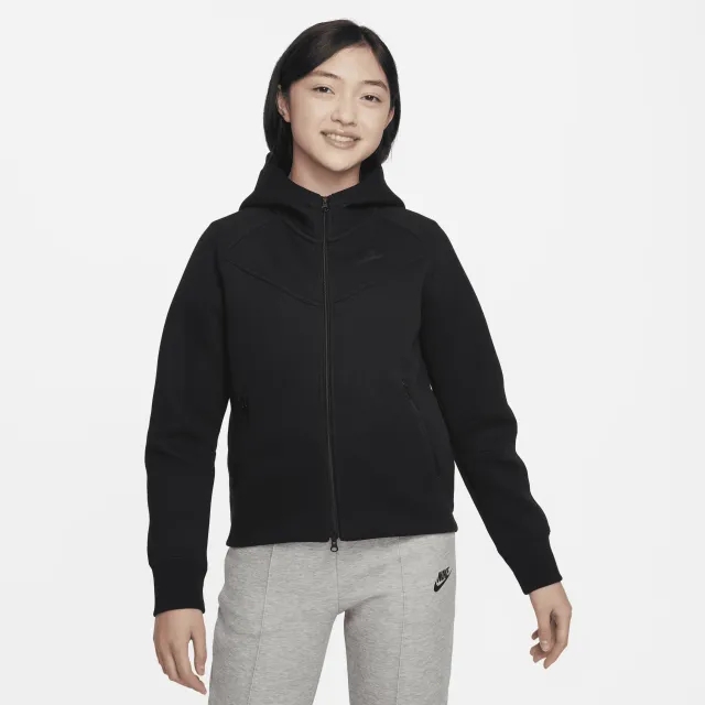 Nike Hoodie Nsw Tech Fleece 2024 - ['Black']