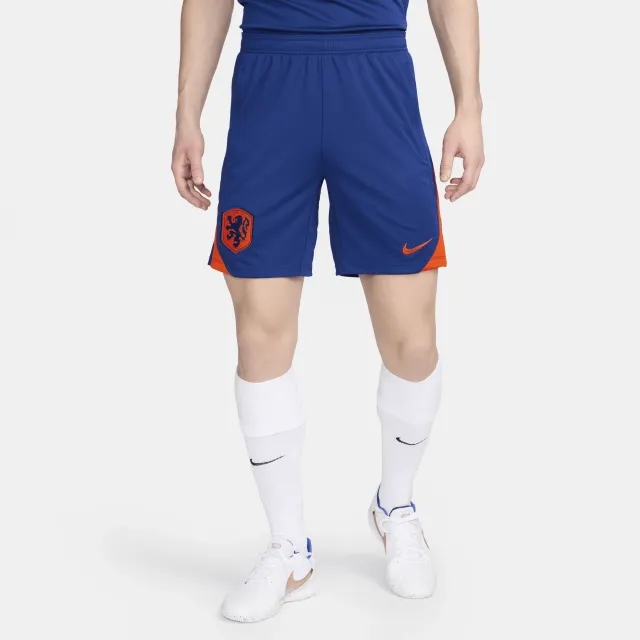 Nike Holland Dri-Fit Strike Shorts - Deep Royal/Safety Orange 2024-2025