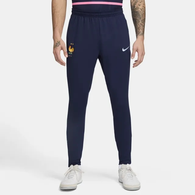 Nike France Dri-Fit Strike Pants - Blackened Blue/Cobalt Bliss 2024-2025