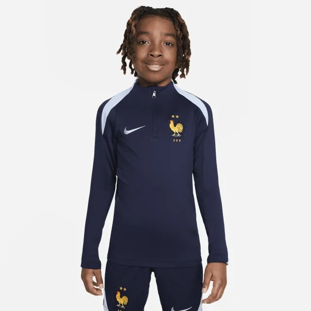 Nike France 2024 Kids Dri FIT Strike Drill Top