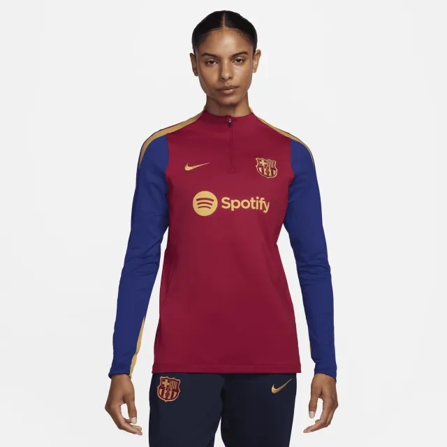 Nike FC Barcelona Dri FIT Strike Drill Top Womens