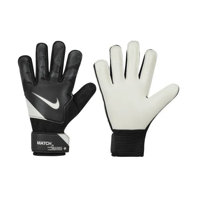 Kids' Nike Match Goalkeeper Glove in Black/White