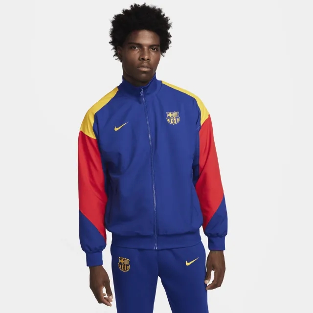 Nike Barcelona Chinese New Year Anthem Jacket - Deep Royal/University Gold - 2024