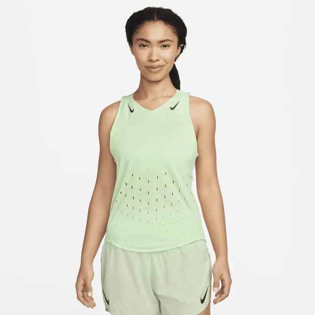 Nike AeroSwift Women's Dri-FIT ADV Running Vest - Green - Polyester