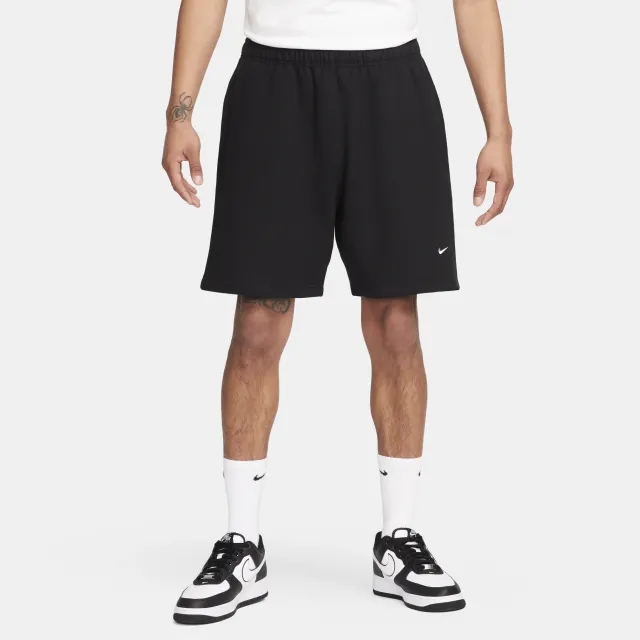 Nike Solo Swoosh Fleece Shorts, Black