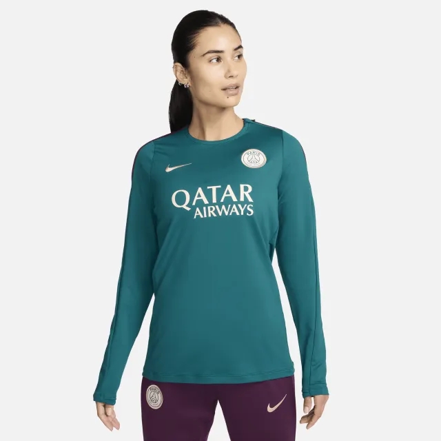 PSG Nike Strike Crew Top - Teal - Womens