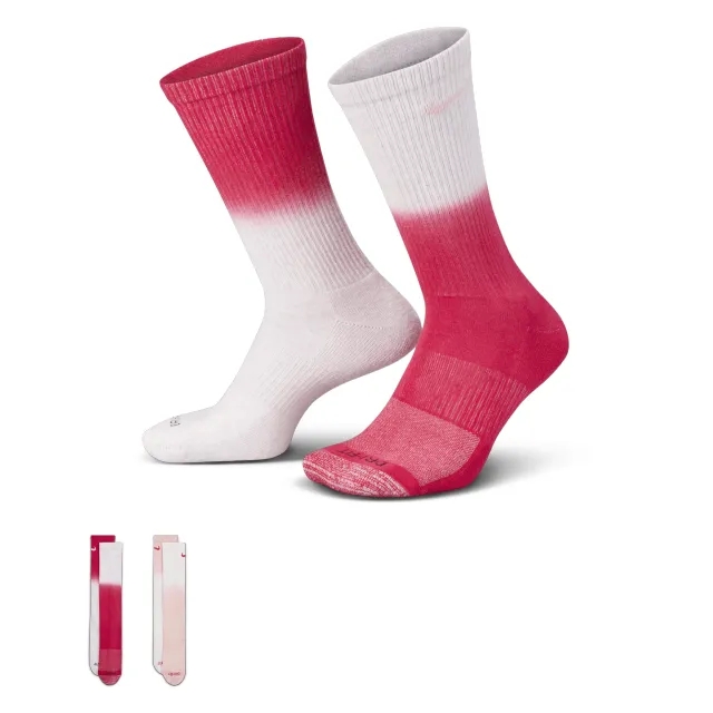 Nike Everyday Plus Cushioned Crew Socks - Multi-Colour - Cotton/Polyester/Polyurethane
