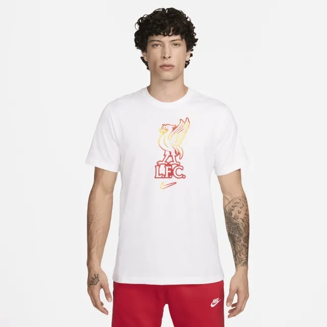Liverpool Nike Crest T-Shirt - White