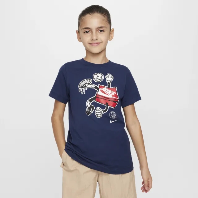 PSG Nike Character T-Shirt - Navy - Kids