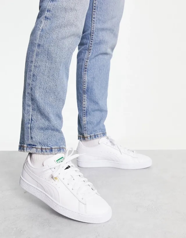 Puma Basket Classic Xxi Trainers In White