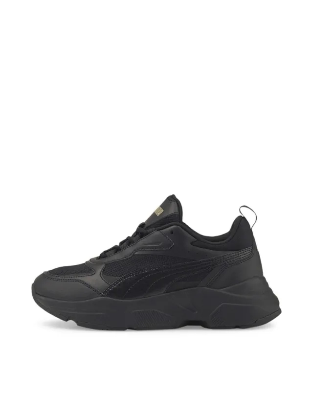 Puma Cassia Trainers In Black