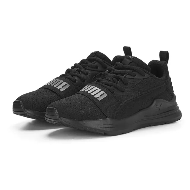 Puma Childrens Unisex Wired Run Pure Shoes - Black Neoprene
