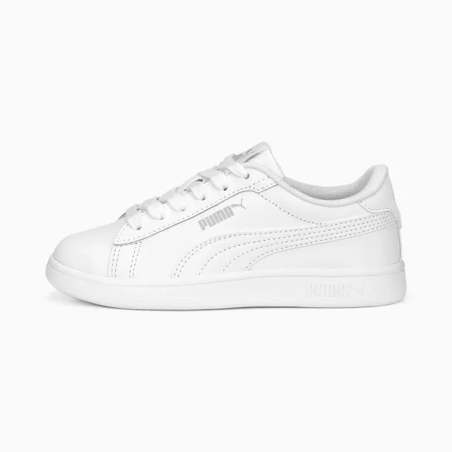 Puma Childrens Unisex Smash 3.0 L Shoes Trainers - White