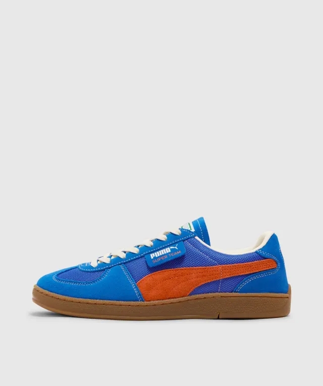 Puma Super Team Handy Sneaker - Ultra Blue-Rickie Orange